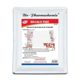 Thức ăn Bio Calcipade bổ sung vitamin, canxi cho vật nuôi, vỏ trứng mỏng.