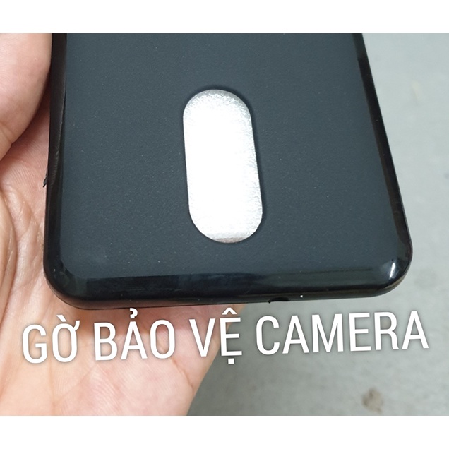Ốp lưng silicon dẻo đen cao cấp Henyou