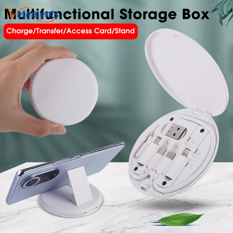 Giá Đỡ Cáp Sạc Nhanh / Truyền Dữ Liệu 60W 5 Trong 1 Tiện Dụng