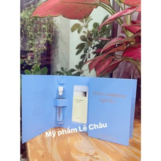 [ Mẫu thử ]Nước hoa Vial Nữ Dolce & Gabbana Light blue EDT 1.5ml