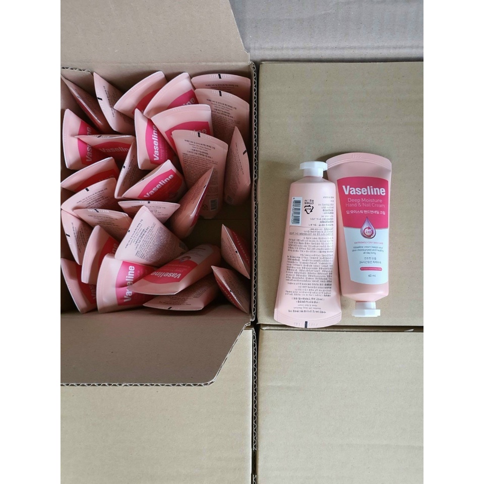 Kem Dưỡng Da Tay Và Móng Vaseline Deep Moisture Hand & Nail Cream 60ML