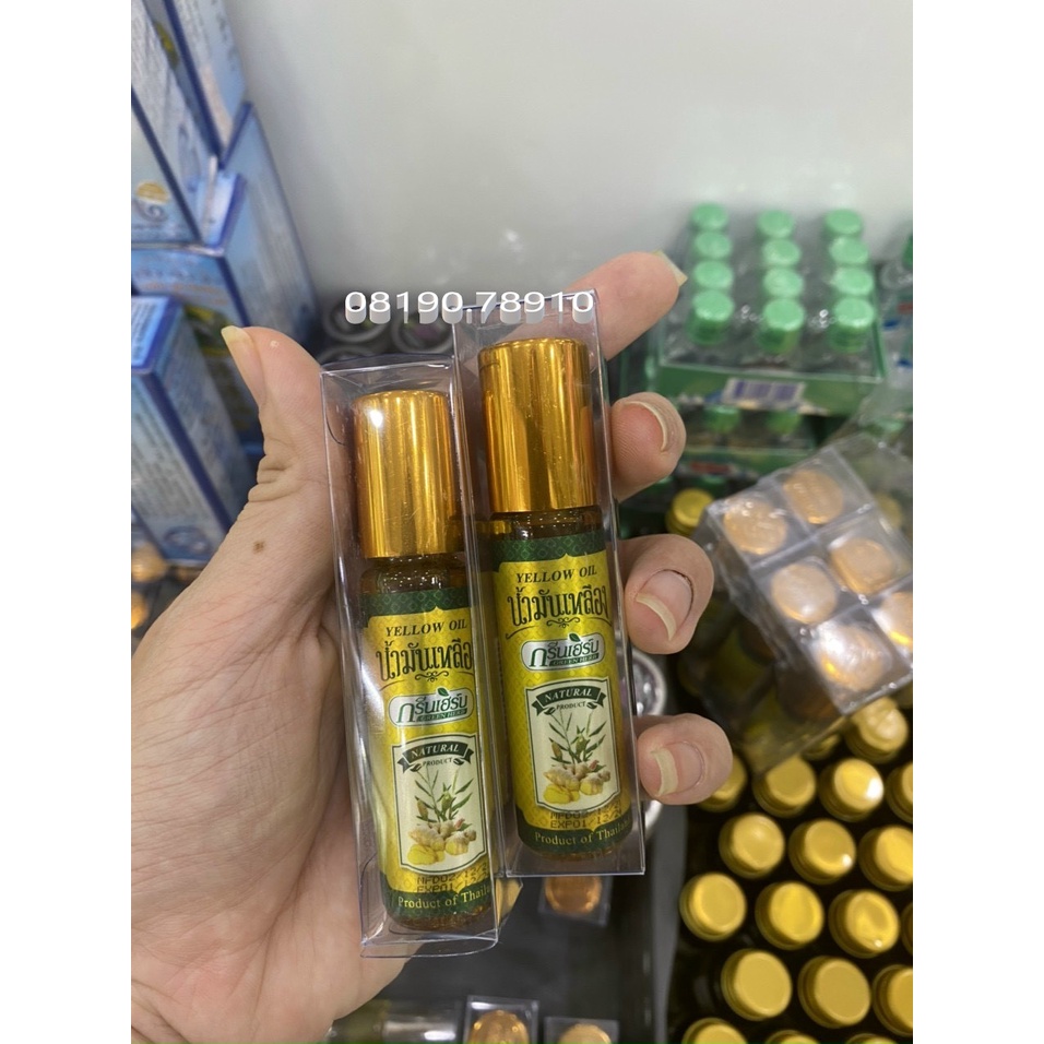 🌸🌱☘️ DẦU LĂN THẢO DƯỢC GỪNG 8CC THÁI LAN 🌸🌱☘️