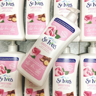 Sữa Duỡng Thể Toàn Thân St.Ives Body Lotion 621ml - Trắng Da, Dưỡng Ấm Da Mềm Mại