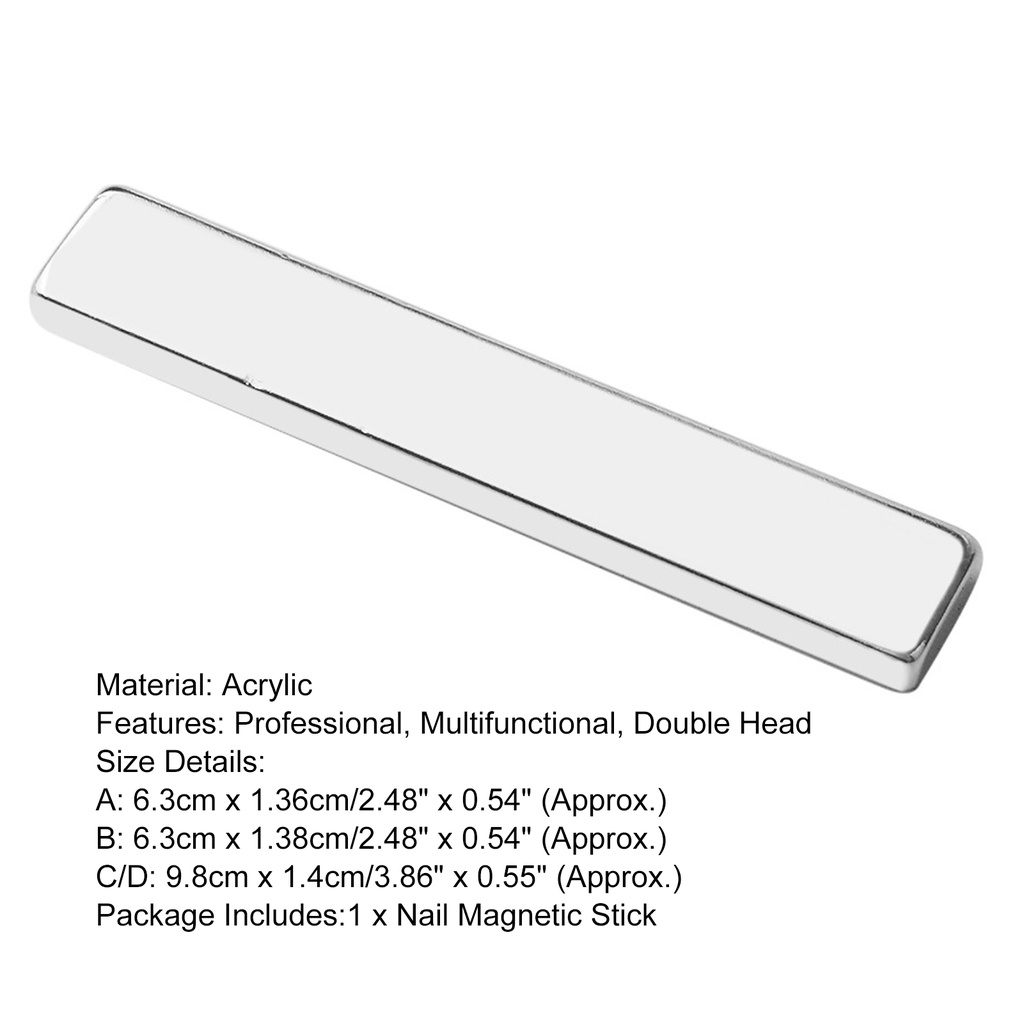 [beautymart] Cây Dũa Móng Tạo Hiệu Ứng Mắt Mèo Hai Đầu Đa Năng Chuyên Nghiệp Mạnh Mẽ Cho