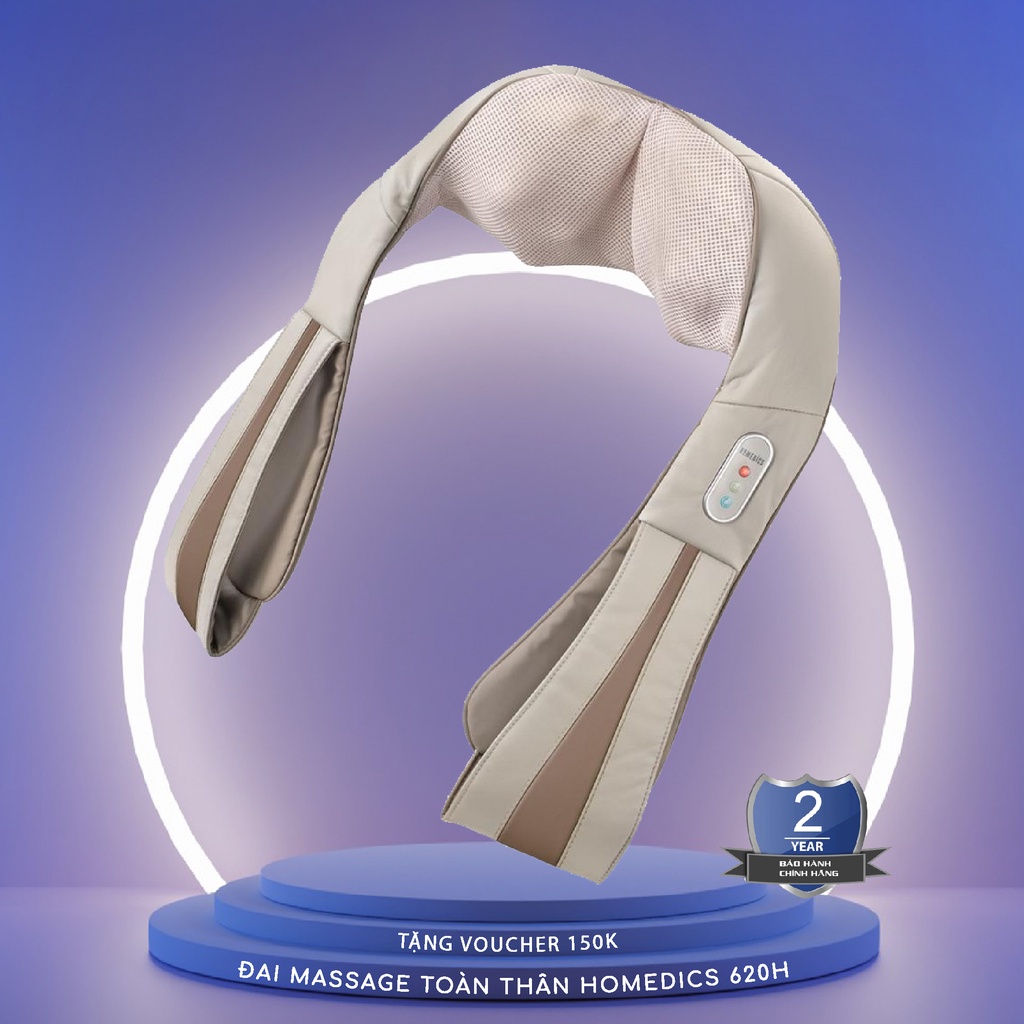 Máy massage cổ vai gáy HoMedics NMS-620H chuyên nghiệp kèm 4 bi xoay - TUYỂN CTV TOÀN QUỐC