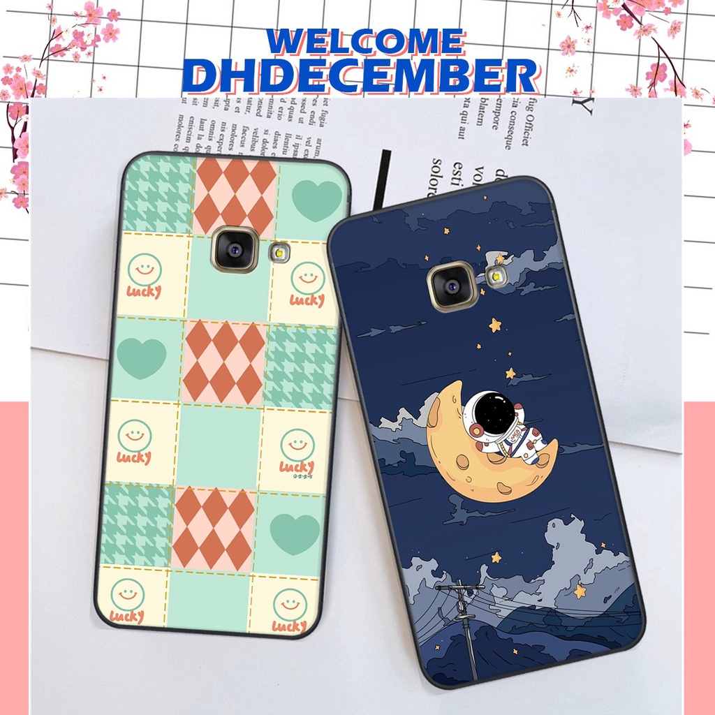 Ốp lưng Samsung A3 2016 / A5 2016 / A7 2016 in hình tim, kẻ vuông mẫu mới CỰC XINH