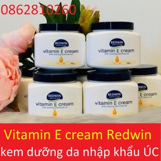 Kem dưỡng vitamin e cream redwin 300g úc chính hãng dưỡng ẩm trắng da
