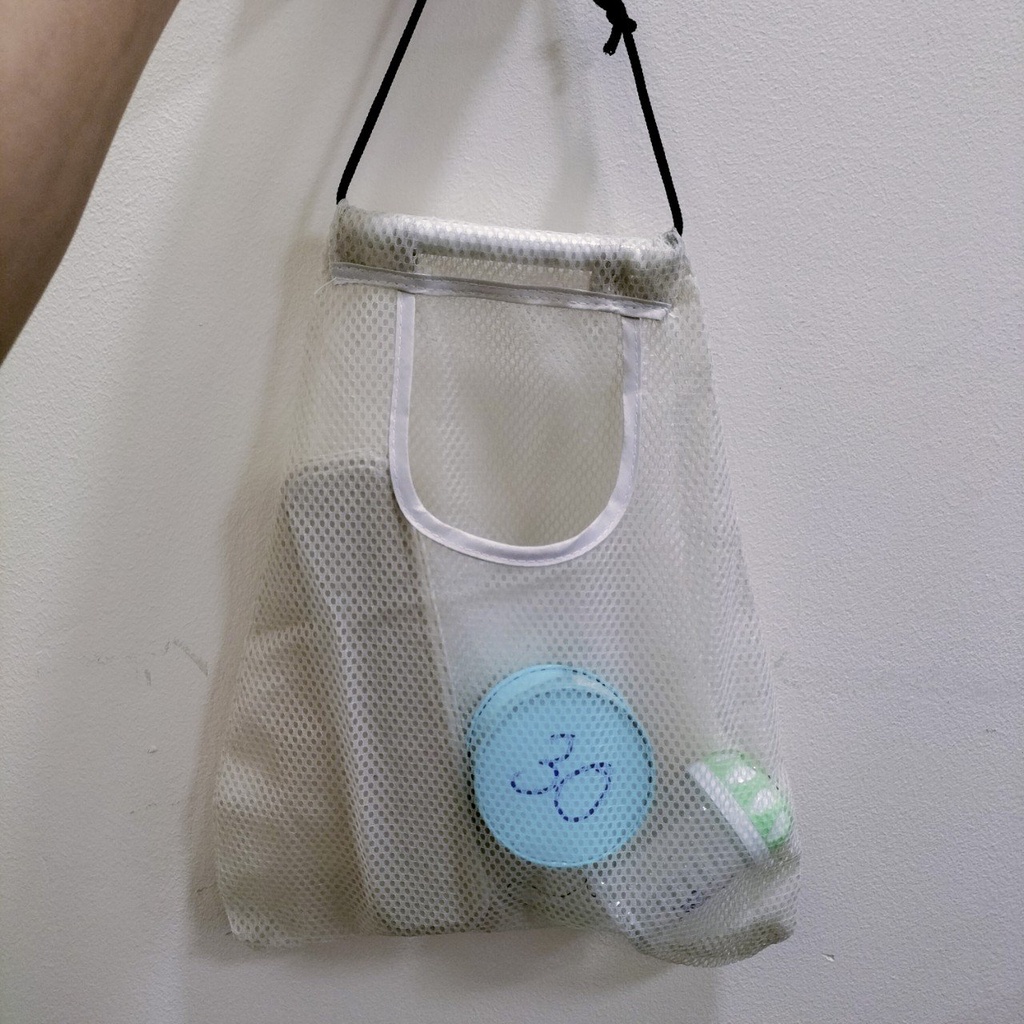 Túi lưới đi chợ túi đựng trái cây hành tỏi rau củ túi treo đồ đa năng Đồ dùng nhà bếp tiện dụng
