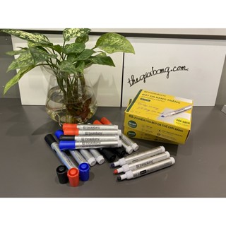 Hộp 12 Bút Lông Viết Bảng Trắng Thế Giới Bảng - Lượng Mực Hơn 20% So Bút Dạ Thường