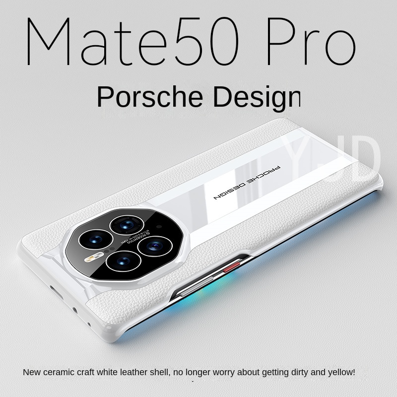 Ốp Điện Thoại Da Thật Chống Sốc / Dấu Vân Tay Cho Huawei Mate 50 Pro Mate 50 RS