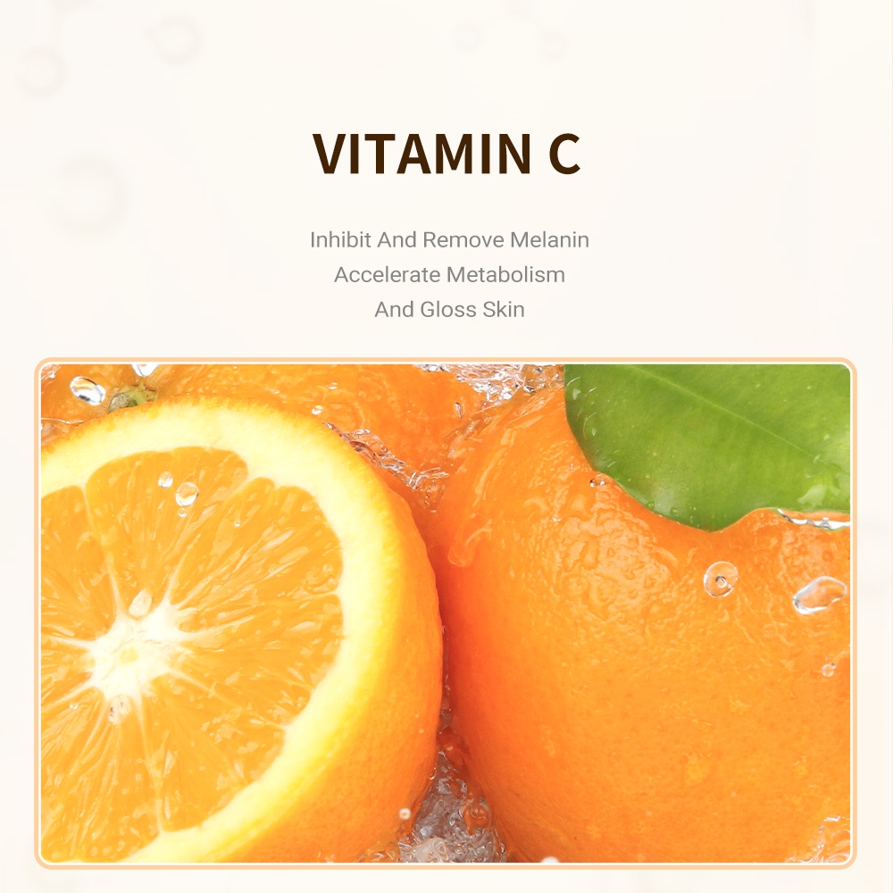 1 Cặp Mặt Nạ Mắt Breylee Chứa Vitamin C Dưỡng Ẩm Làm Trắng Da Chống Quầng Thâm 5g