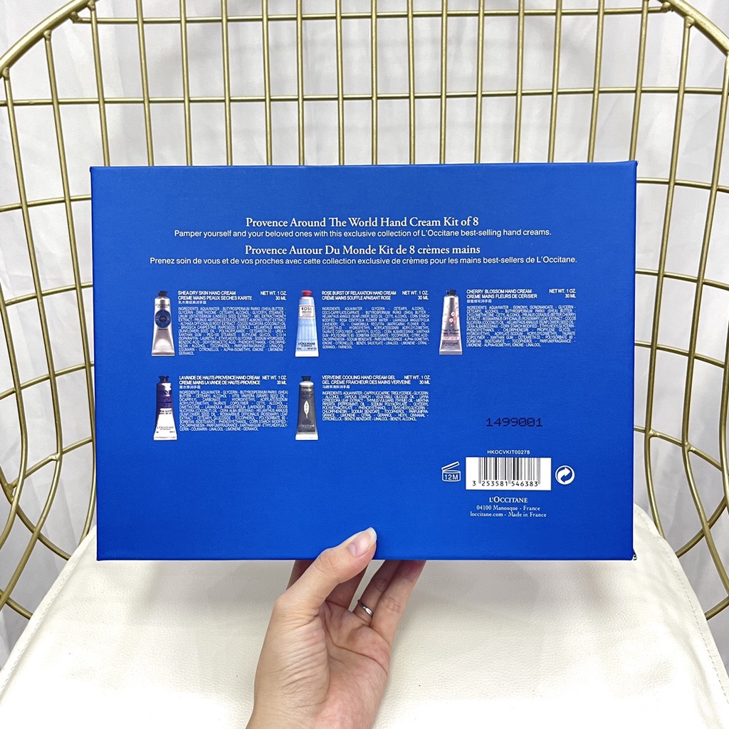 Set 5 Tuýp Kem Dưỡng Ẩm Da Tay L 'Occitane