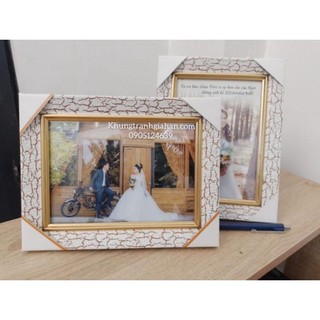 khung hình để bàn (mặt kính 3 ly)A6(10x15)B6 (13x18)A5(15x21) 