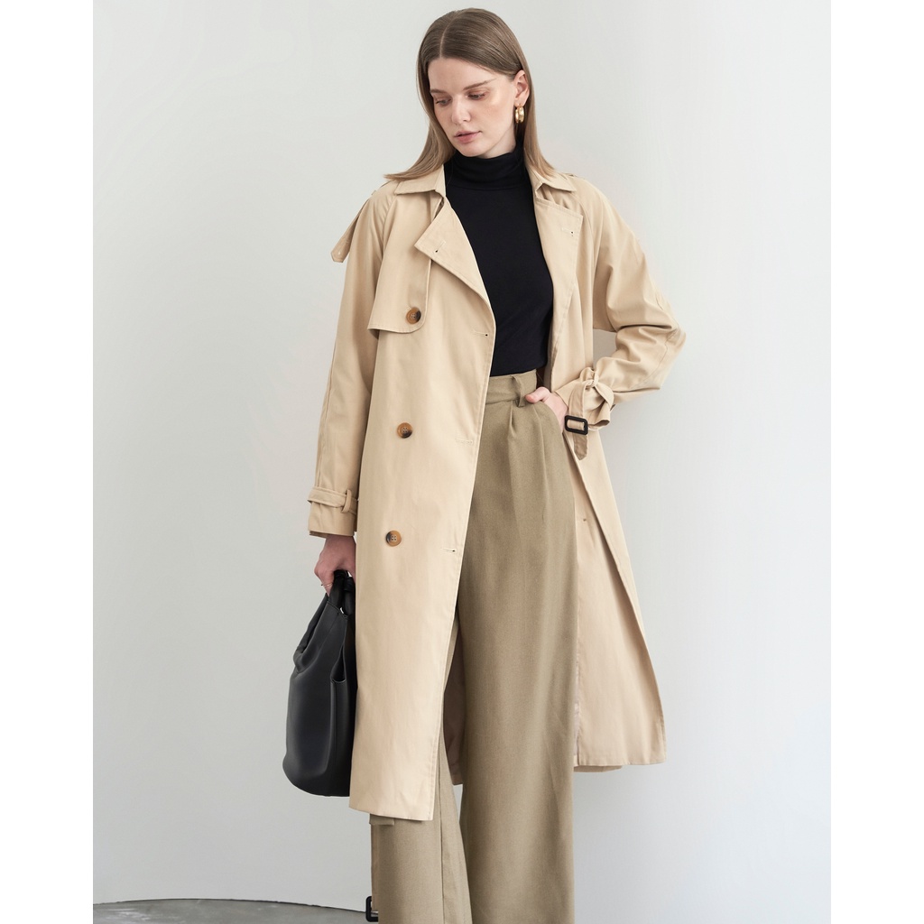 Áo Khoác Trench Coat Nữ Jamsone | HQ3473 | Lana Official