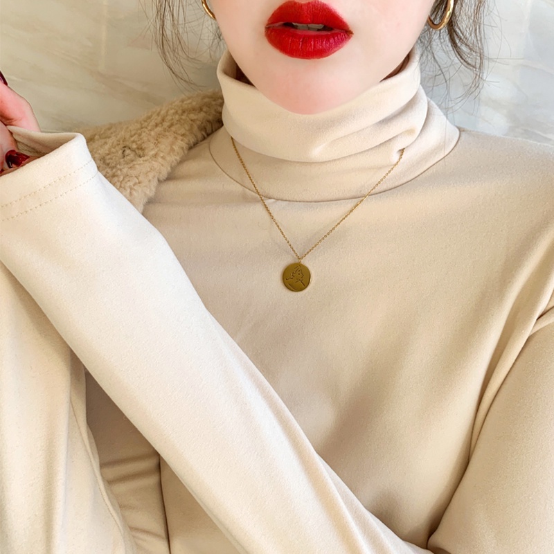 NRVP Áo Thun Nữ Dài Tay Dáng Rộng Thời Trang Hàn Quốc