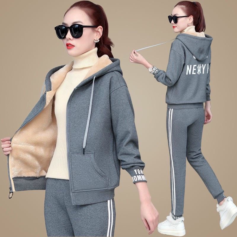 Bộ khóa N.Y có mũ lót lông cừu siêu ấm