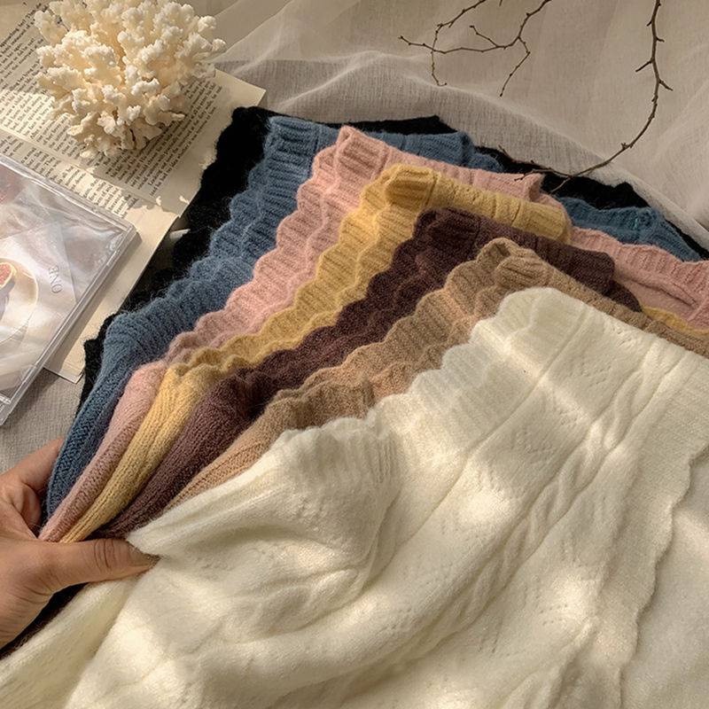 Áo ghi lê nữ Áo Khoác Len Cardigan Sát Nách Thời Trang Thu Đông Phong Cách Retro Phương Tây Cho Nữ