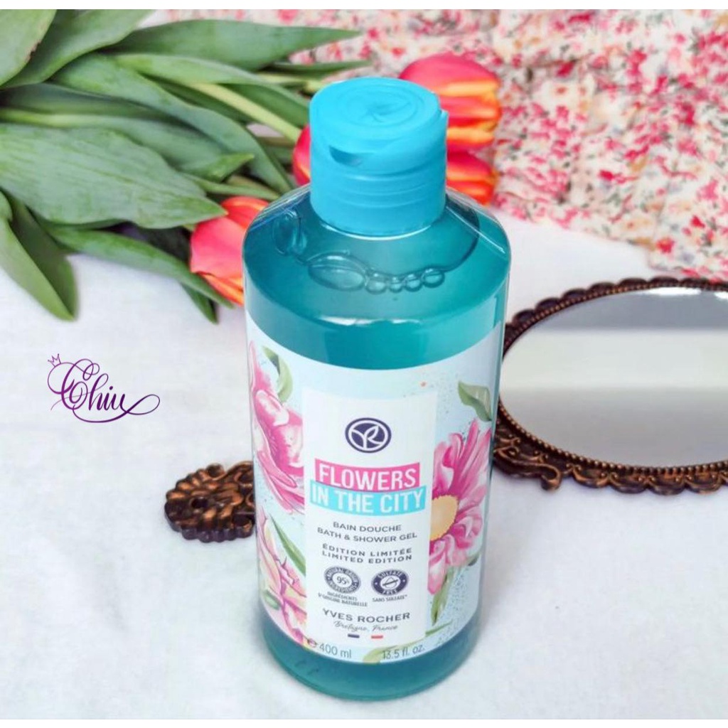 Sữa tắm Yves Rocher gel 400 ml nhiều hương