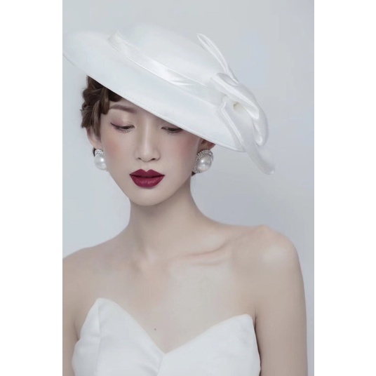 Mũ Cô Dâu chụp hình, làm Concept cao cấp