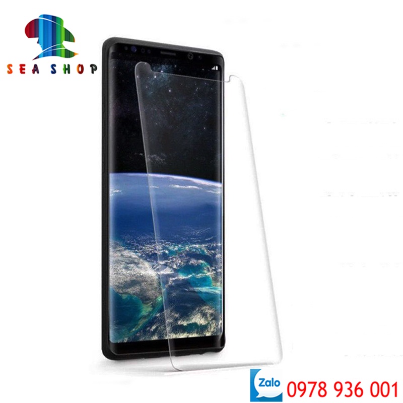 [FULL BOX] Kính cường lực UV cho LG G7, G8, V30, V40, V50 - Full màn hình - chức năng mở khóa vân tay - cảm ứng mượt mà