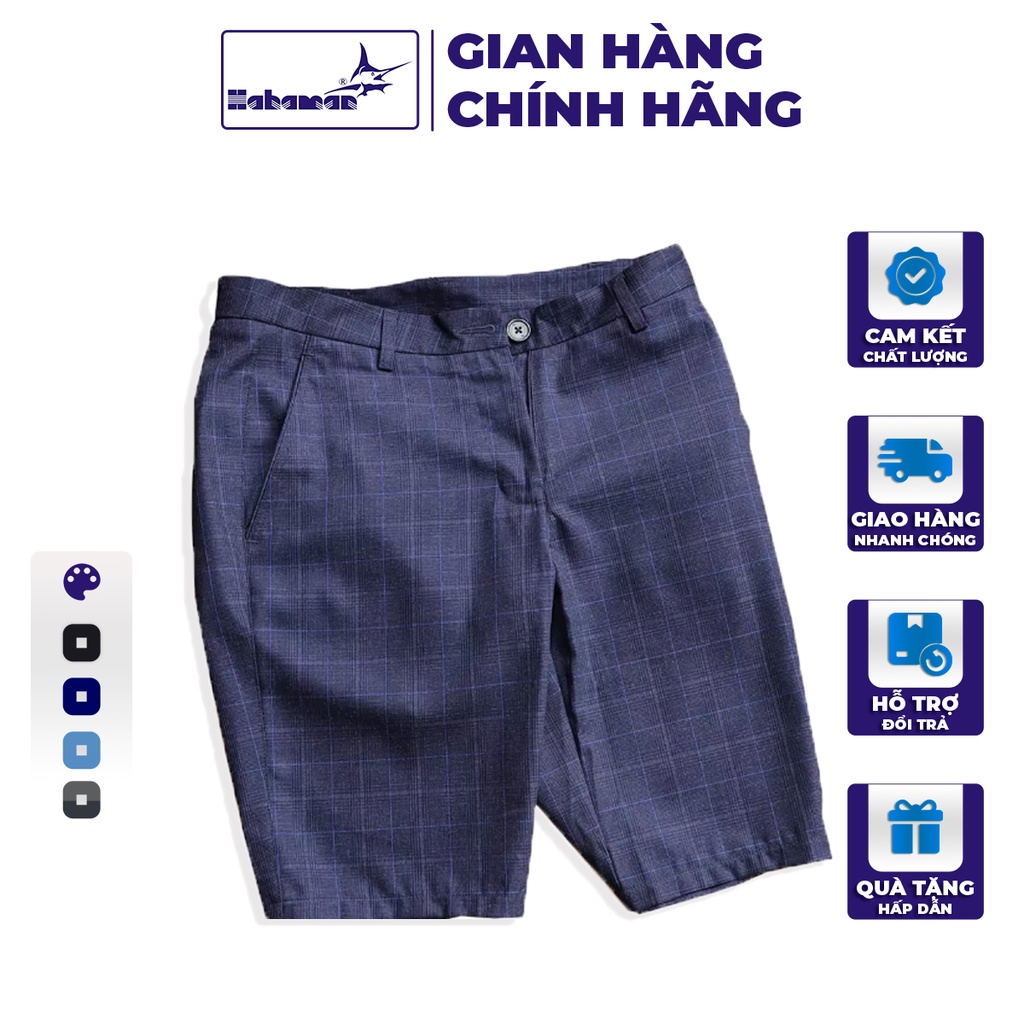 Quần Short Tây Nam Hahaman Chất Cotton Mềm Mịn Thiết Kế Form Ôm Dáng ChuẩnThoải Mái QST7001