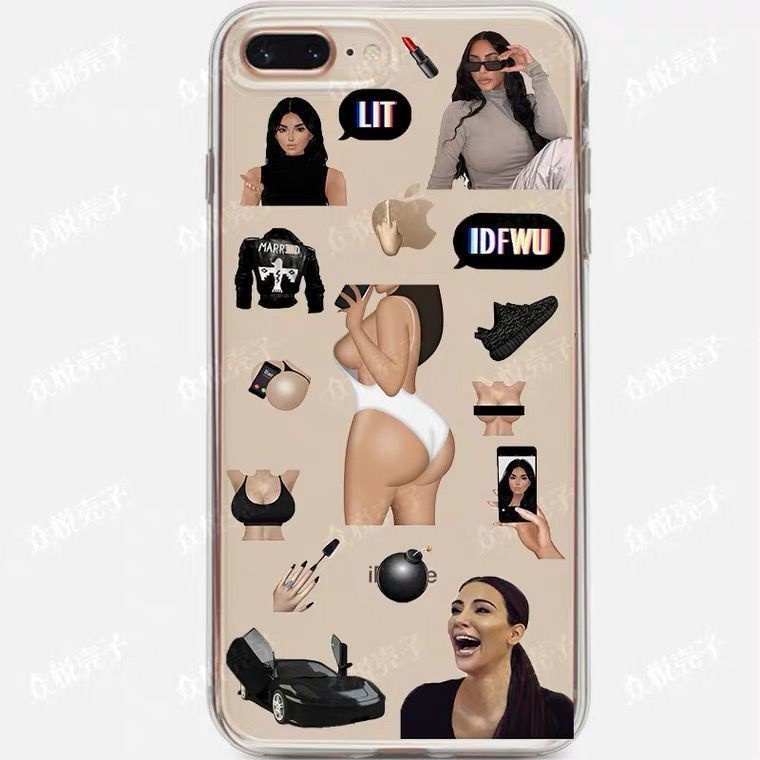 Ốp Điện Thoại Silicon Trong Suốt Cho iPhone12 11 13pro xsmax xr x 6 7 8plus13pro SE 8plus 11promax 12pro 12mini