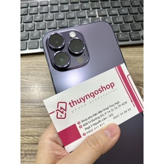 Viền nhôm camera siêu mỏng (ở giữa rỗng) iPhone 14 Pro Max - iPhone 14 Pro - iPhone 14 Plus - iPhone 14