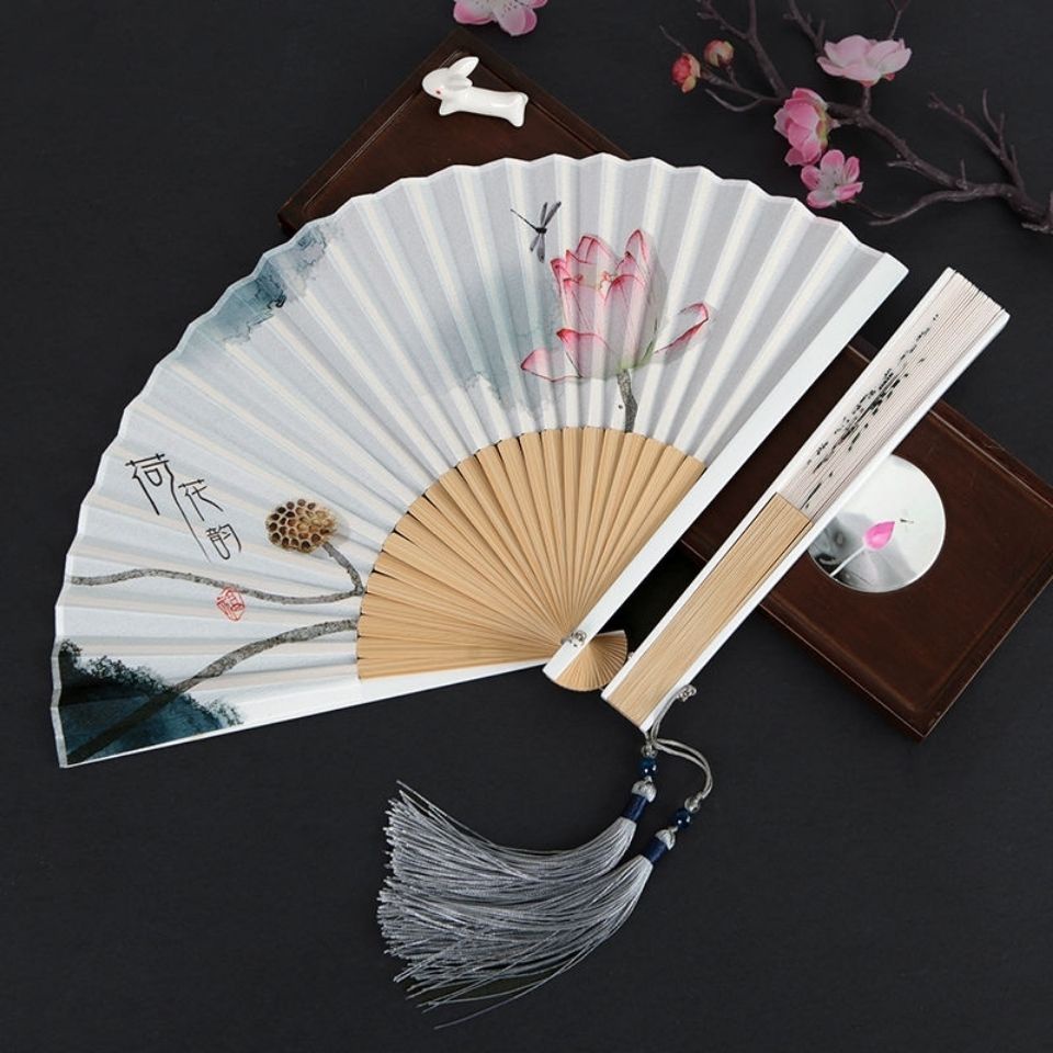 Elegant Design Bamboo Folding Fan For Men