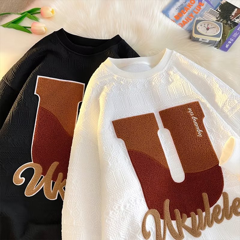 Áo sweater Cổ Tròn Dáng Rộng Thời Trang Mùa Thu 2022 Dành Cho Nam