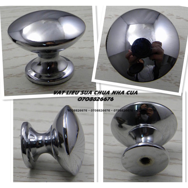 Núm tay nắm tủ inox- Siêu bền - Chống nước