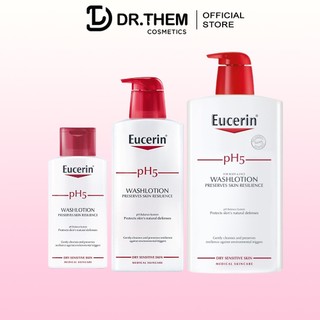 Sữa Tắm Cho Da Nhạy Cảm Eucerin pH5 Skin Resilience Washlotion 200ml-400ml-1000ml- Dr Thêm