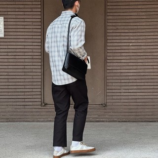 SANTÉ STUDIO - Áo sơ mi nam basic kẻ caro - CHECKED SHIRT.