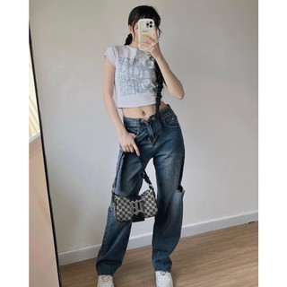 Áo thun lửng TRẮNG chữ xanh