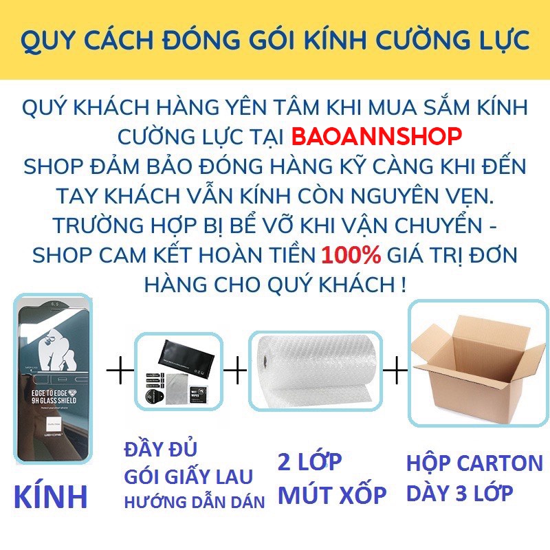 Kính Cường Lực KingKong Chính Hãng Glass 9H full màn hình 7plus/8plus/x/xr/xs/xsmax/11/12/13/14/pro/plus/promax