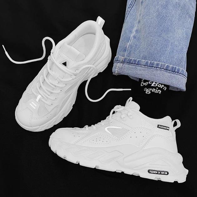 Giày Sneakers Nam 2 Màu Đen Trắng  ACTOR SN11 - SN12