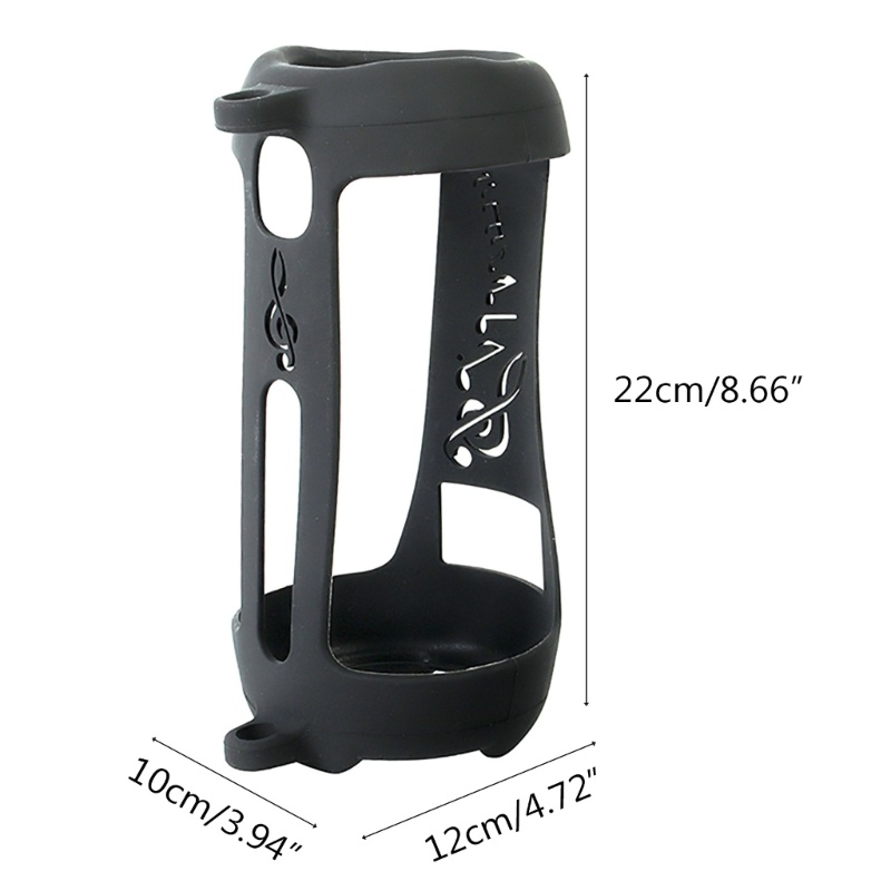 [3C] Túi Silicone Bảo Vệ Loa Xung 5 Phong Cách Cổ Điển Kèm Dây Đeo Vai
