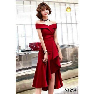 Đầm Trễ Vai Đuôi Cá Sang Trọng