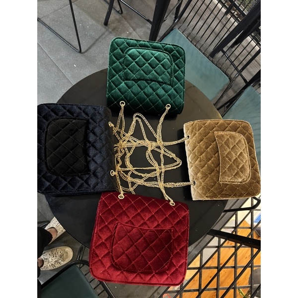 TÚI XÁCH CHẤT NHUNG MƯỢT