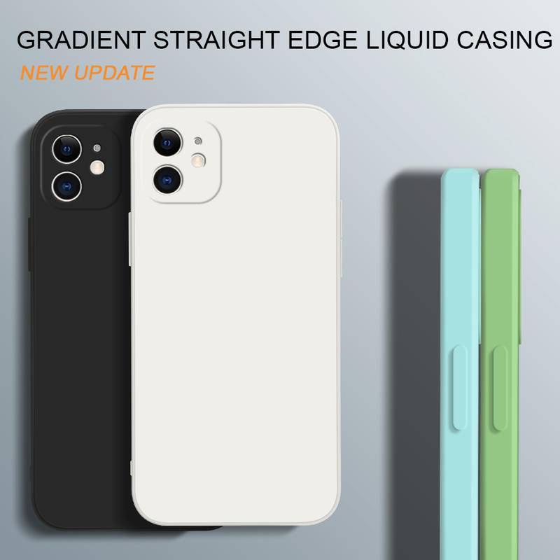 Ốp Điện Thoại Silicon Dẻo Thời Trang Cho iPhone 13 12 11 Pro Max 6 6s 7 8 Plus SE 2020 2022 X Xs XR Max