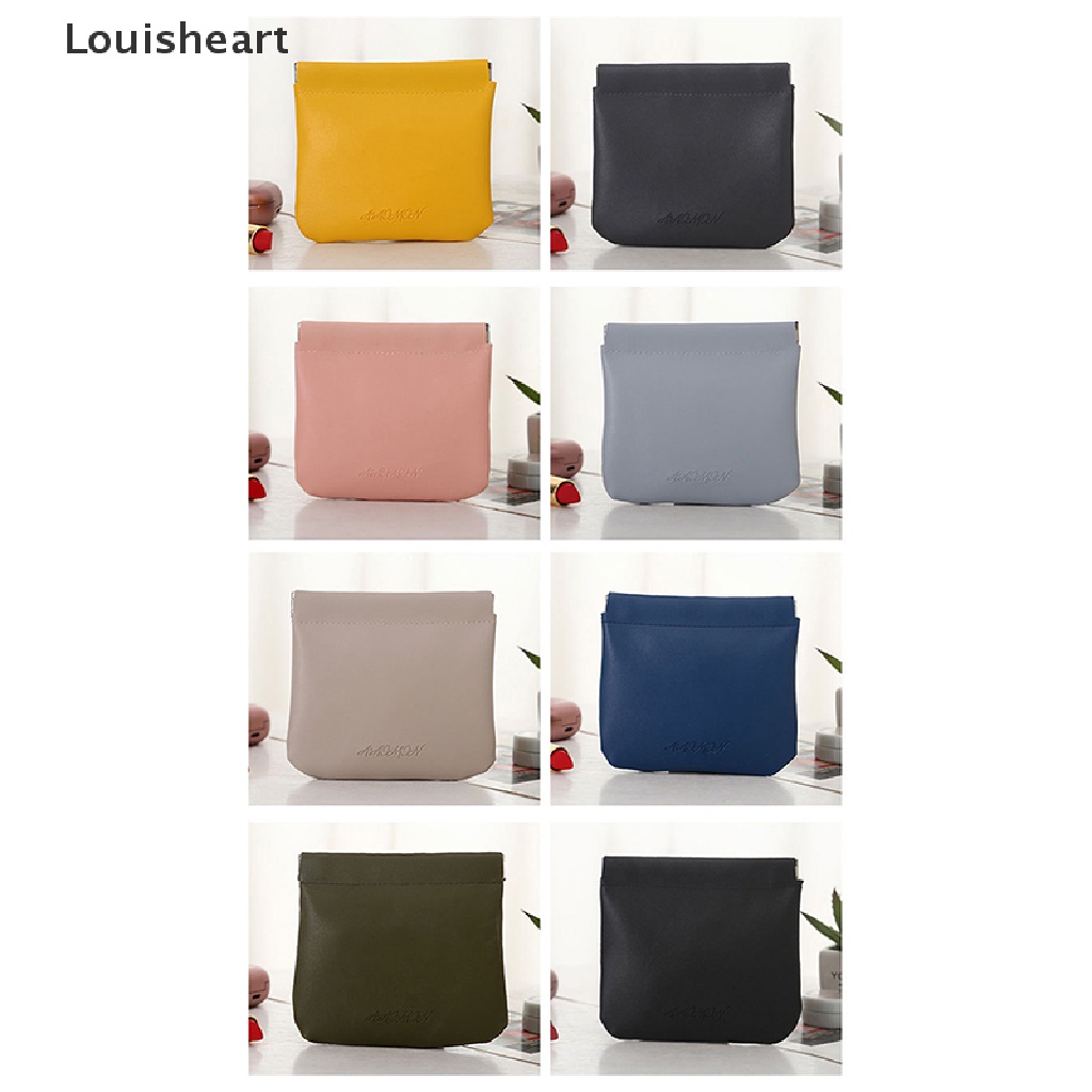 Ví Da Louisheart Mini Mềm Mại Đựng Tiền / Thẻ Tiện Dụng Cho Nữ