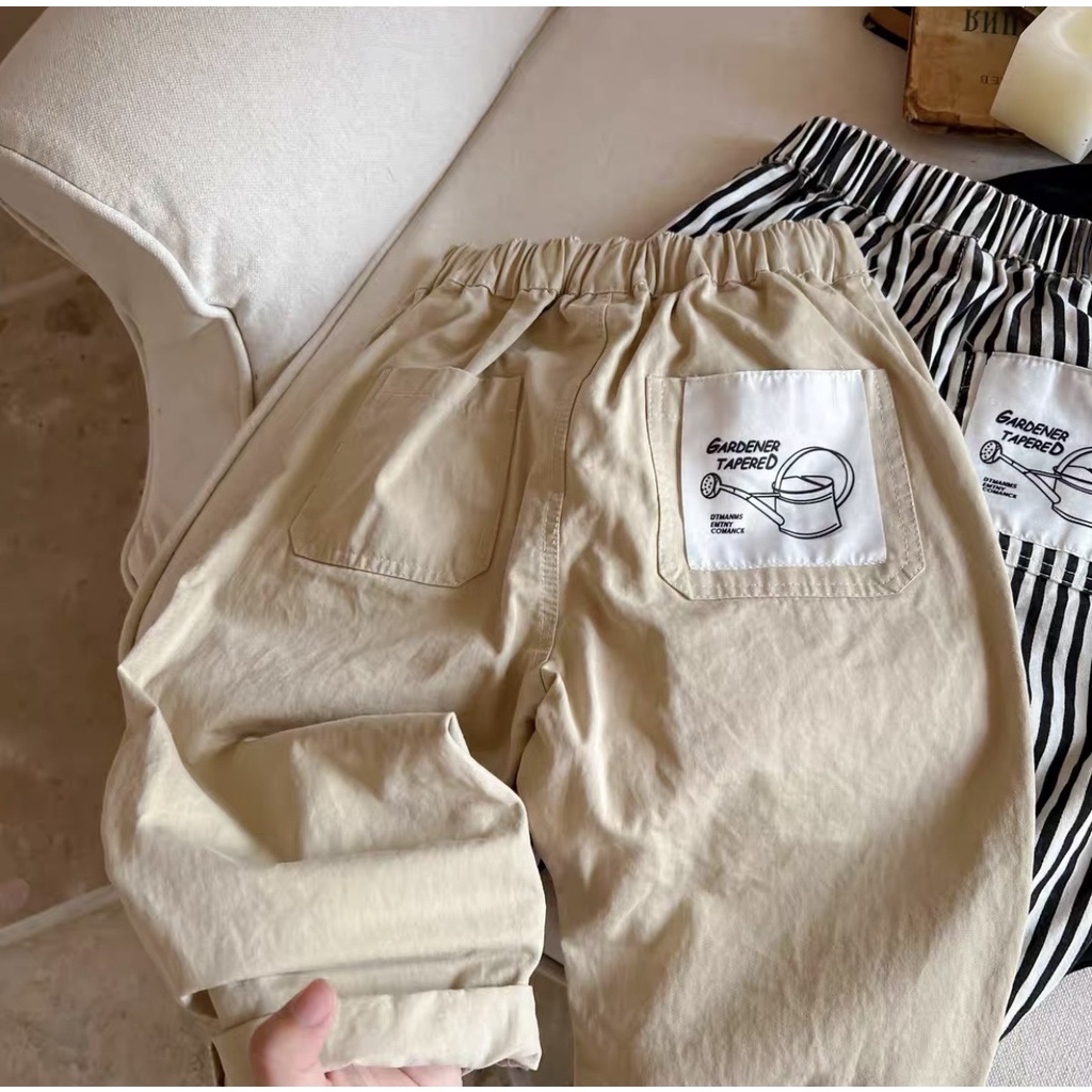 Quần Jogger Quần Dài Thu Đông Phong Cách Hàn Quốc Cho Bé Từ 8kg Đến 32Kg Thời Trang Trẻ Em Chaarlie Kids