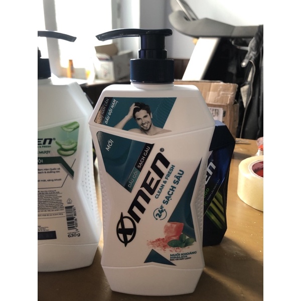 Dầu gội nước hoa xmen dành cho nam 650gram