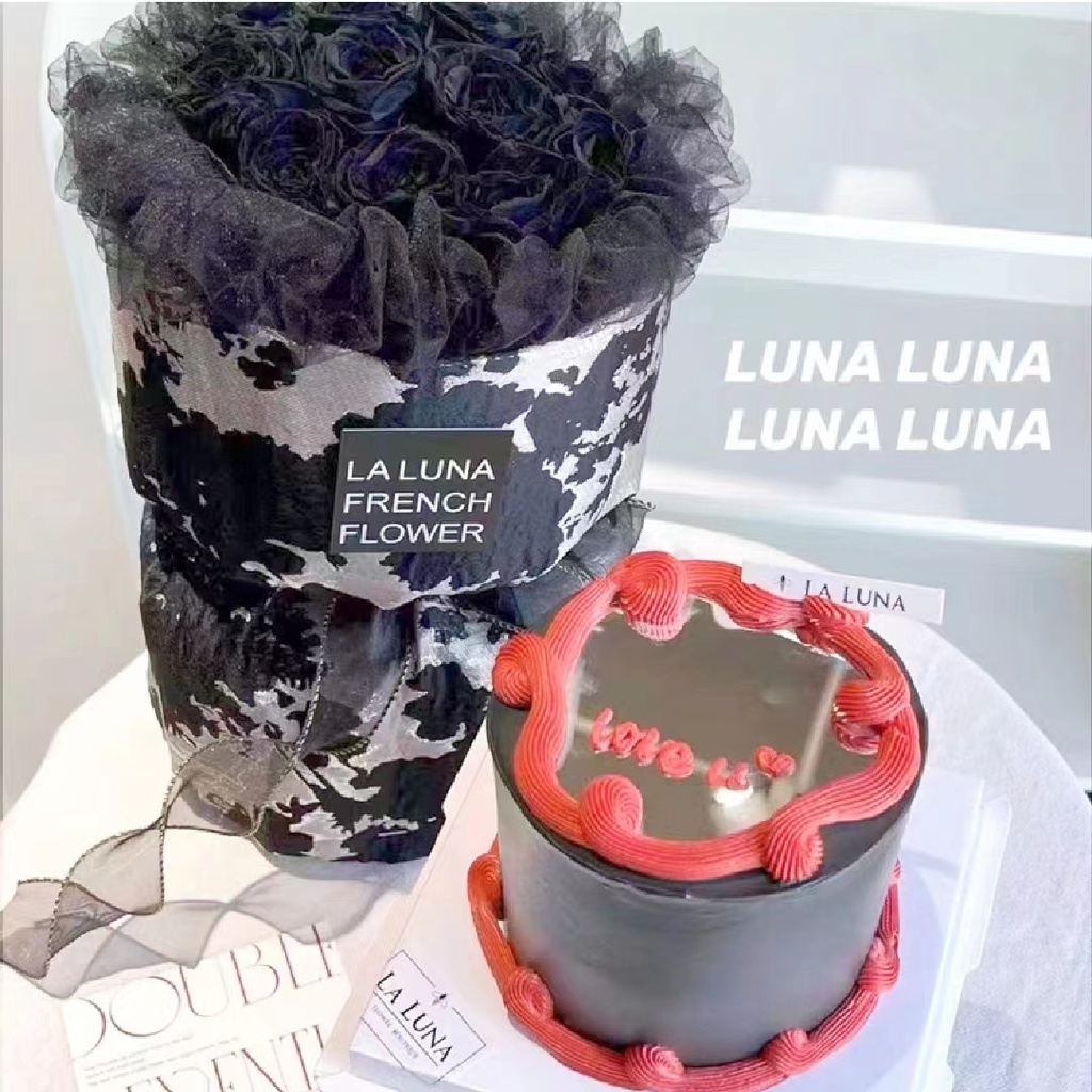 Gương Trang Trí Bánh Hình Trái Tim Xinh Xắn