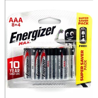 Pin Max 8+4 viên Energizer (  AA và AAA )