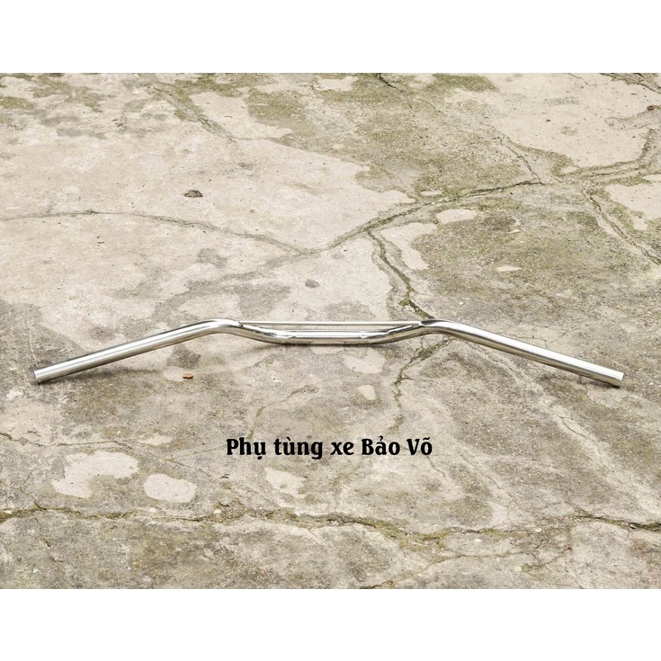 Ghi đông xe máy classic phong cách tracker, scrambler....inox304