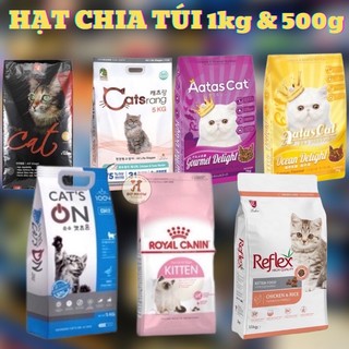 [ Tặng xúc xích thưởng 🎁 ] HẠT CHO MÈO CATSON, CATSEYE, CATSRANG, REFLEX, ROYAL KITTEN, AATAS