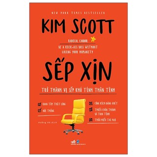 Sách sếp xịn - trở thành vị sếp khó tính thân tình