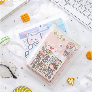 Túi nhựa trong suốt đựng sticker, giấy note