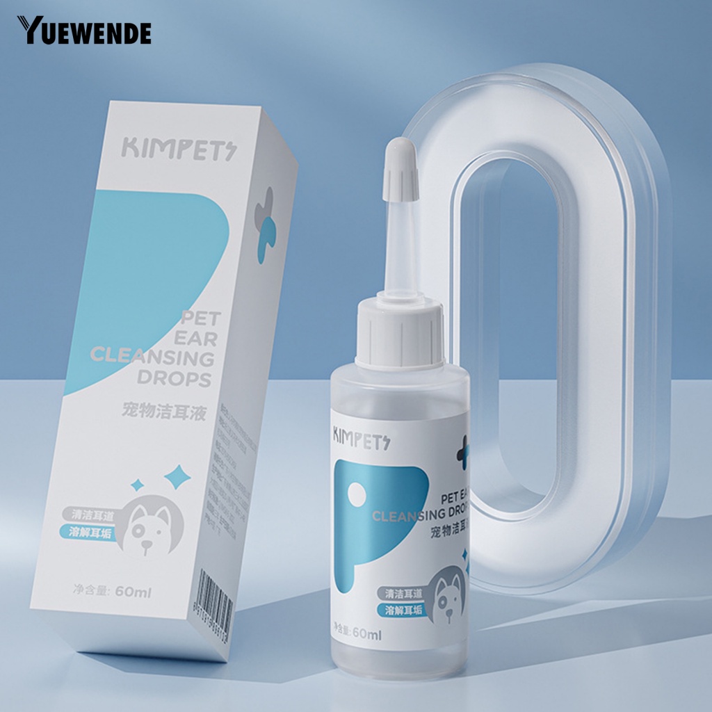 [Yue.z] Dụng Cụ Vệ Sinh Tai Cho Thú Cưng Không Gây Kích Ứng