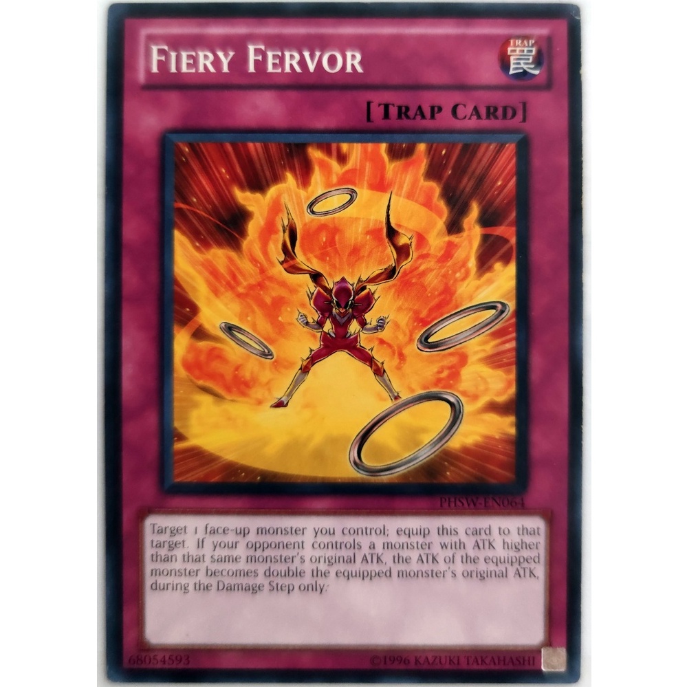 [Thẻ Yugioh] Fiery Fervor |EN| Common